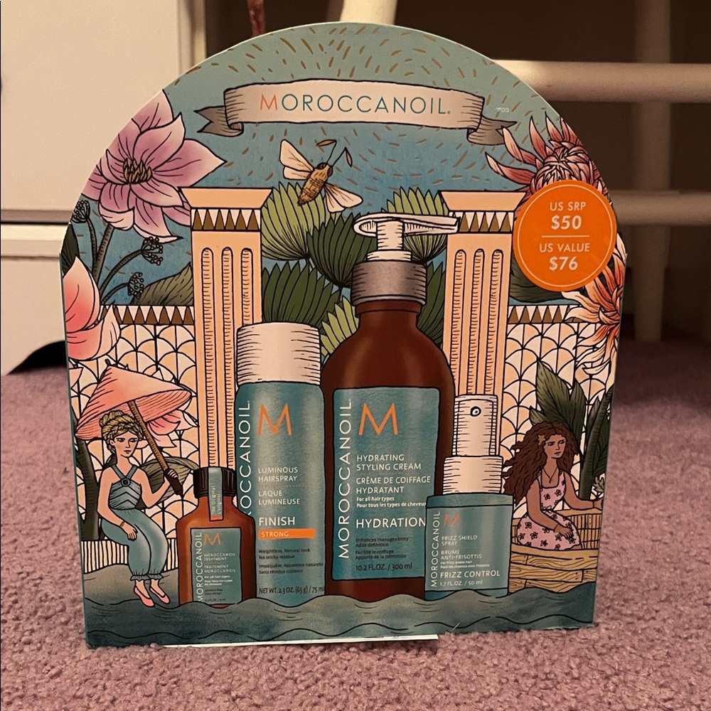 Moroccanoil Hydration and Styling Set